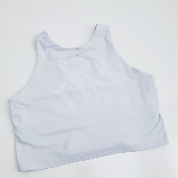 Athleta Conscious Cup Halter Sports Bra Athletic - Picture 2 of 7